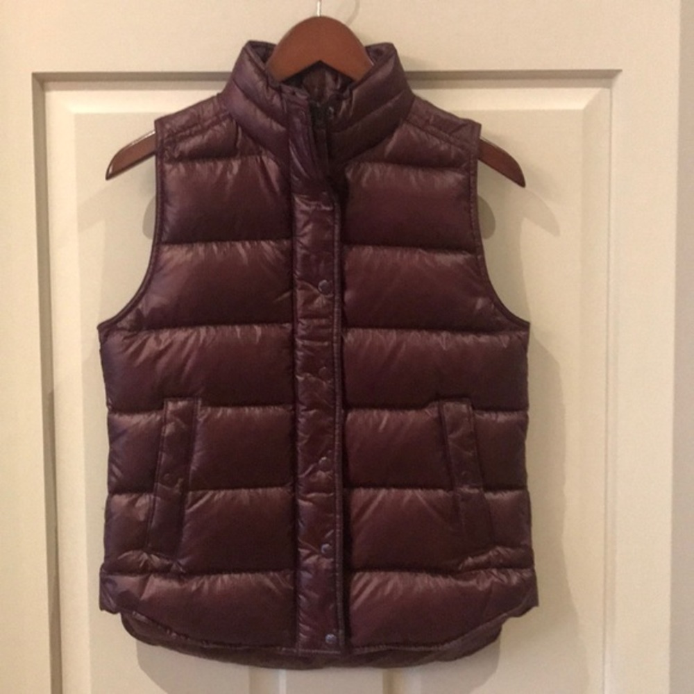 J Crew XS puffer vest like new